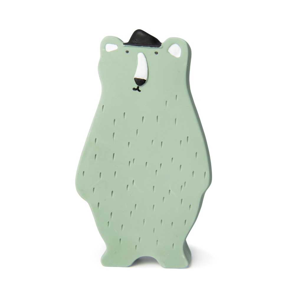 Natural rubber toy - Mr. Polar Bear